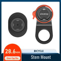 Bike Stem Phone Mount,Bicycle Phone Holder,Aluminum Handlebar Phone Cycling Clip Mountain/Road Bike Quick Lock Attach/Detach