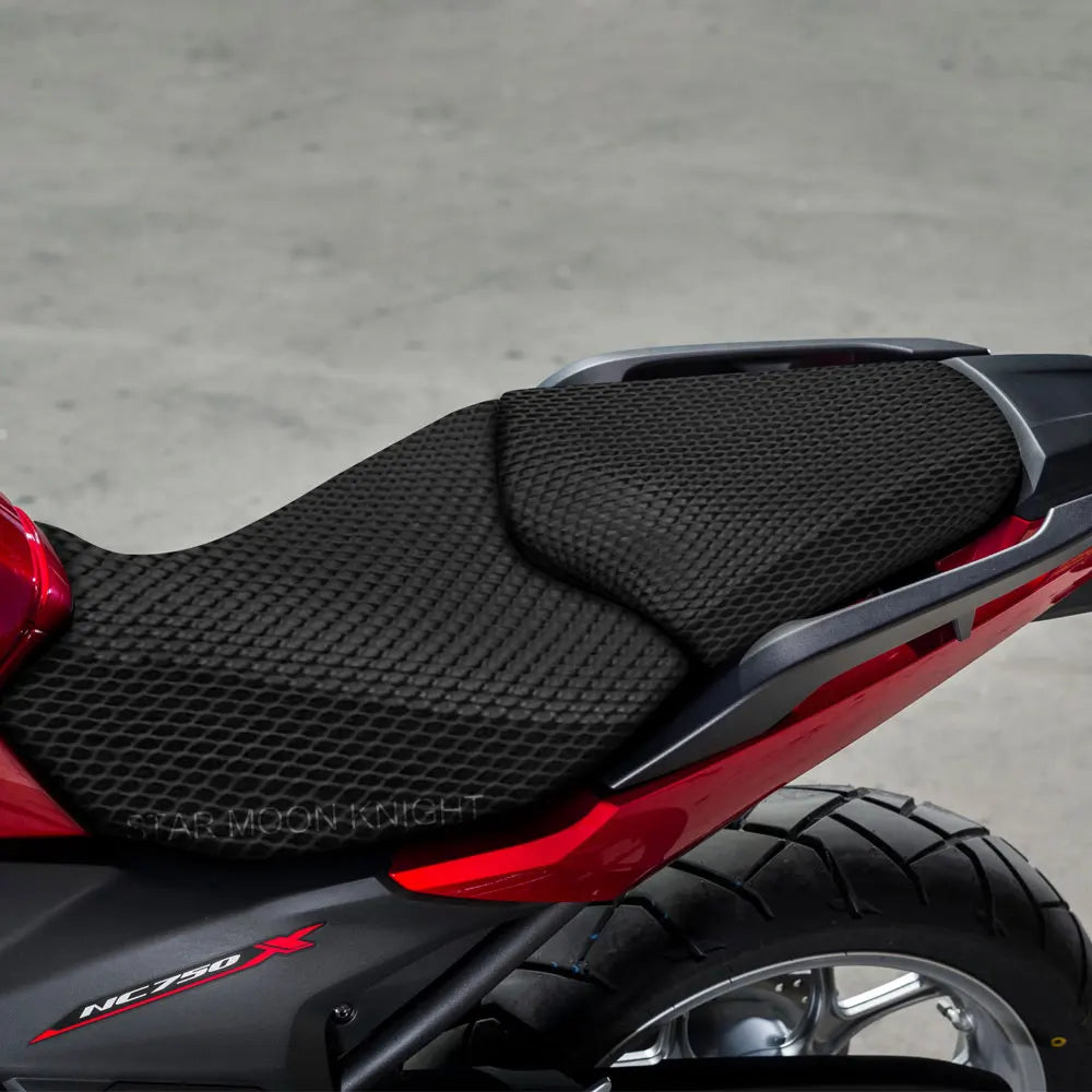 3D Mesh Seat Cover For Honda NC 750 NC750 X NC750X NC700X NC700XD NC700S NC 750X 700X Anti-Slip Nylon Fabric Cushion Seat Cover