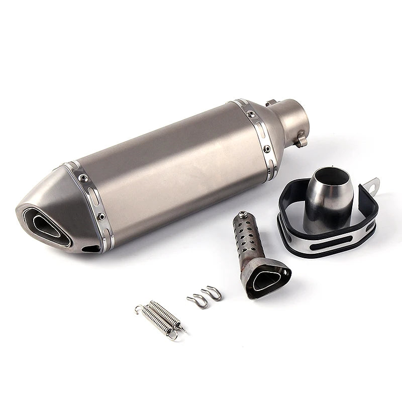 Universal Motorcycle EXHAUST Scooter Modified Muffler escape Slip On CBR 125 250 CB400 CB600 Z750
