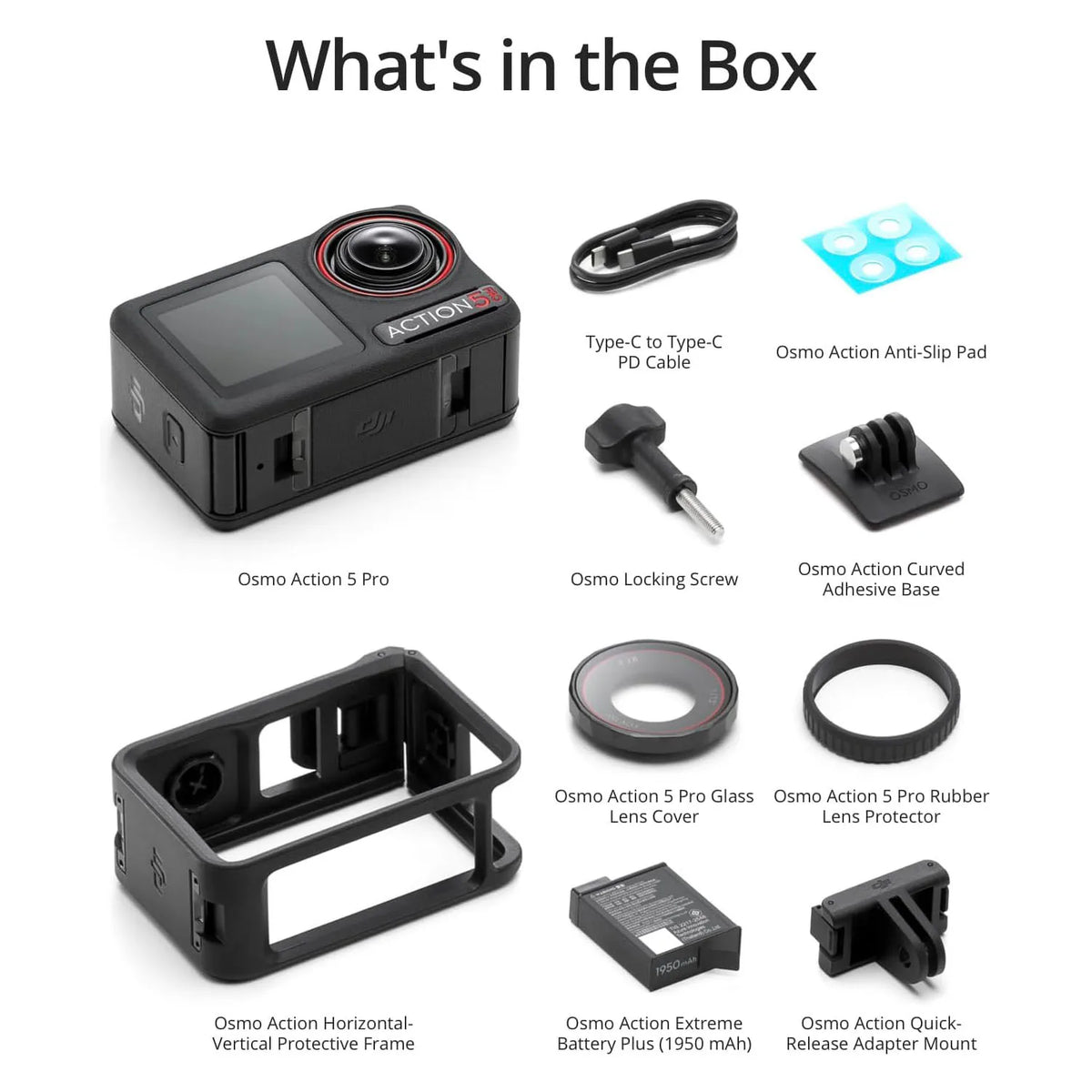 Open Box-DJI Osmo Action 4,Action 5,Action 6 Combo 8K Action Camera 1/1.1" Square Sensor Variable Aperture F/2.0-f/4.0 Rocksteady 3.0 Cold-Resistant 4hrs Battery 50GB Storage Vlogging Camera