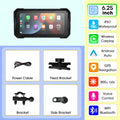 Freedconn Motorcycle Navigation Carplay Android Auto Moto Display Screen Portable Motobike Digital Dashboard Waterproof Monitor