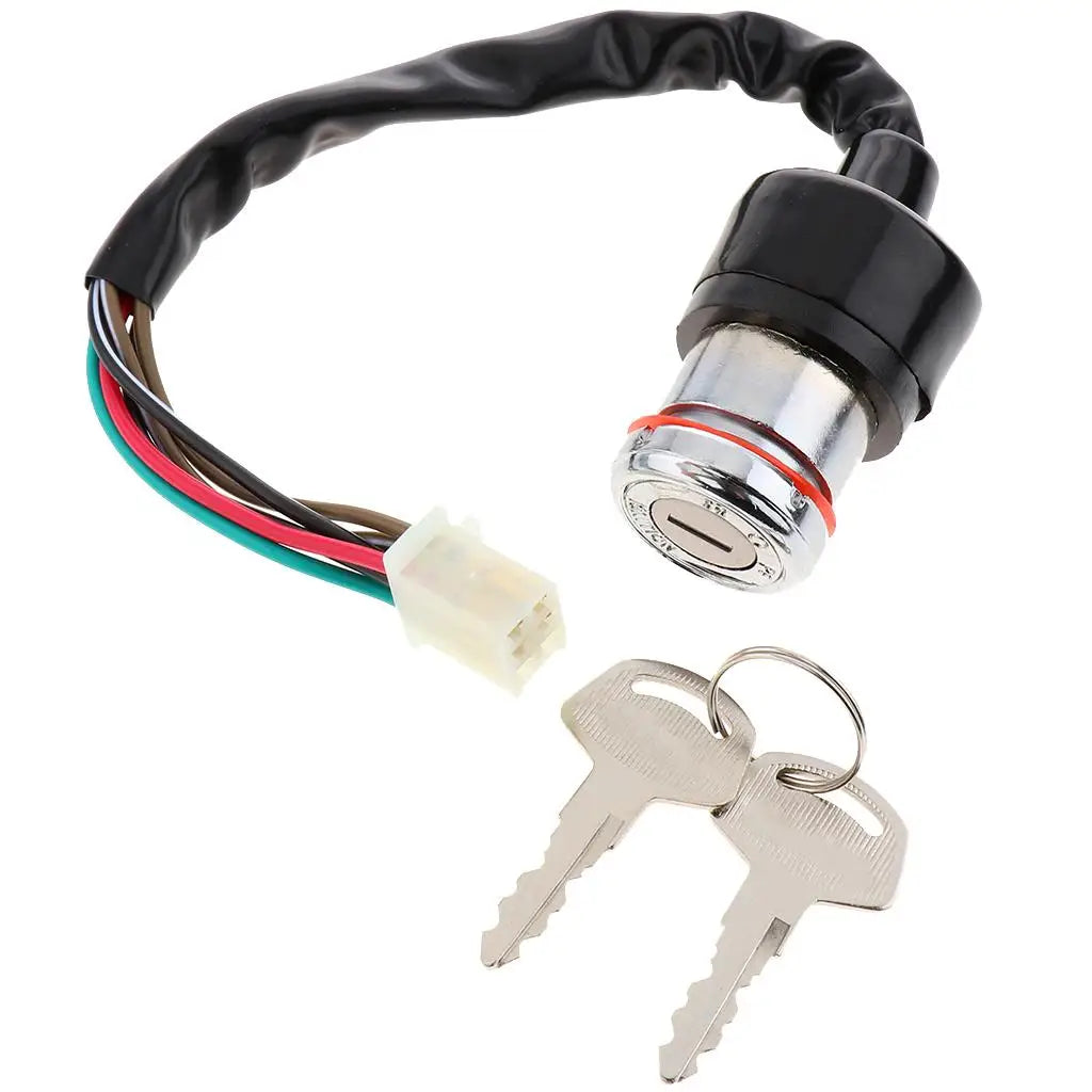 New 6 Wire ATV Ignition Switch+Key Set for Suzuki GN 125 Scooter Universal Motorcycle Ignition Switch Key