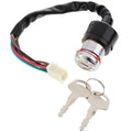 New 6 Wire ATV Ignition Switch+Key Set for Suzuki GN 125 Scooter Universal Motorcycle Ignition Switch Key