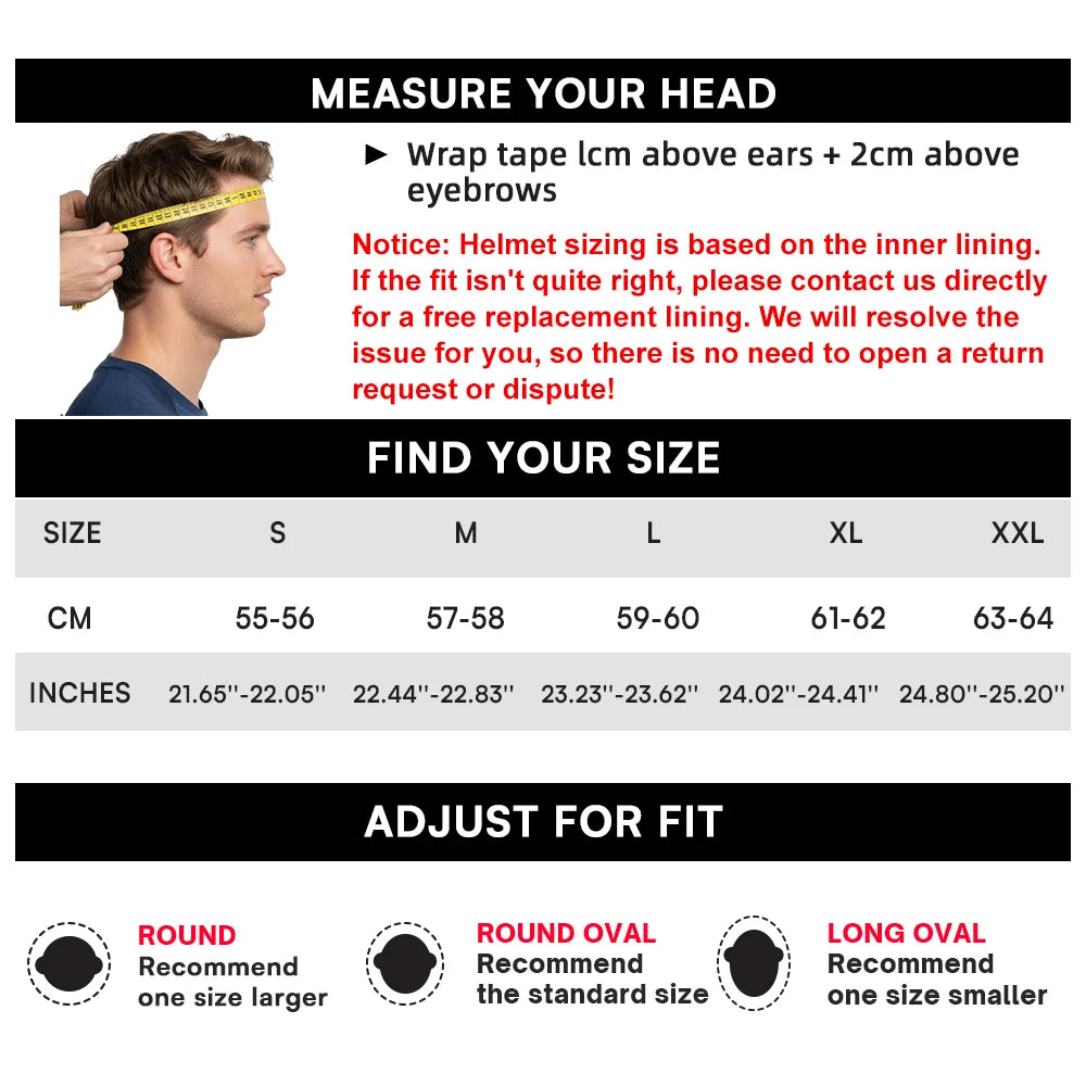 CYRIL Unisex Modular Motorcycle Helmet Dual Visor Adult Electric Scooter Helmet Men and Women Size M-XXXL