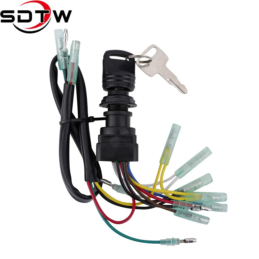 Motorcycle ignition switch Fits for Yamaha outboard motors 703-8 2510-43-00 Outboard key switch