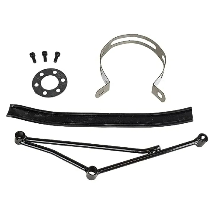 High Performance Exhaust System Muffler for GY6 50cc Scooter Moped TaoTao Jonway Kymco 139QMB Black