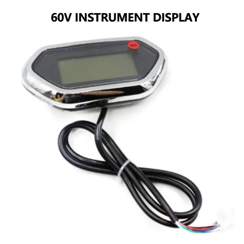 Instrument 60v Meter LED LCD Display Parts for Citycoco Electric Scooter/motorcycle Modified Accessories