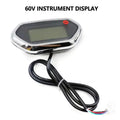 Instrument 60v Meter LED LCD Display Parts for Citycoco Electric Scooter/motorcycle Modified Accessories