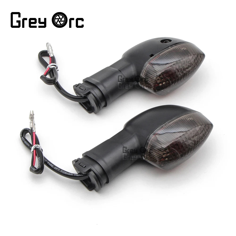 1 Pair Of Motorcycle Turn Signal Indicator Lights For Yamaha YZF R1 R3 R6 R15 R125 MT 07 MT 09 FZ1 FZ6 FZ8 Applicable Models