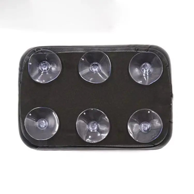 New Motorcycle Black Suction Cup Rear Pillion Passenger Pad Seat For Harley 883 1200 48 Universal