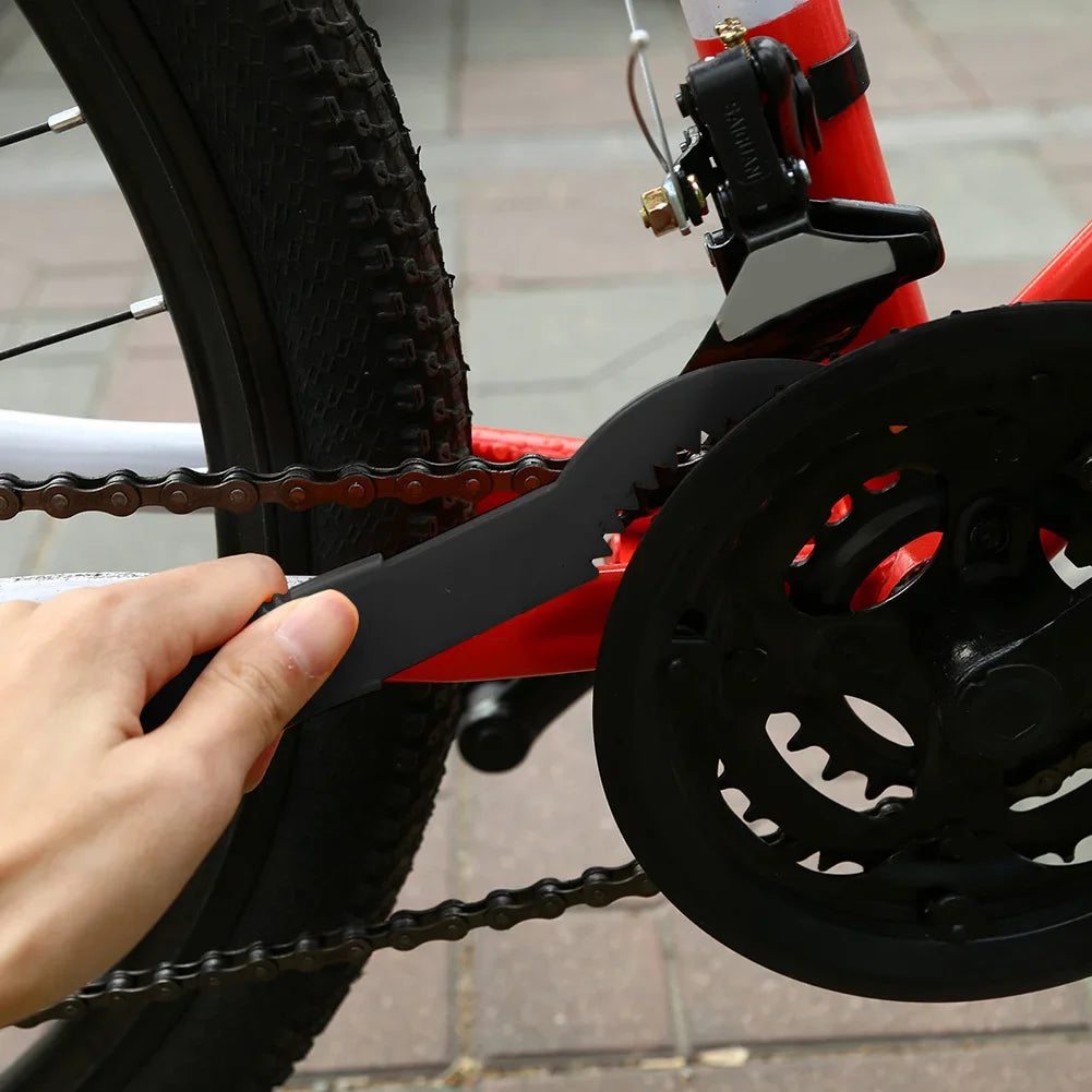 Motorcycle Bicycle Chain Cleaning Kit Chain Scrubber Gear Cleaner Brush Mountain Bike MTB Accessories