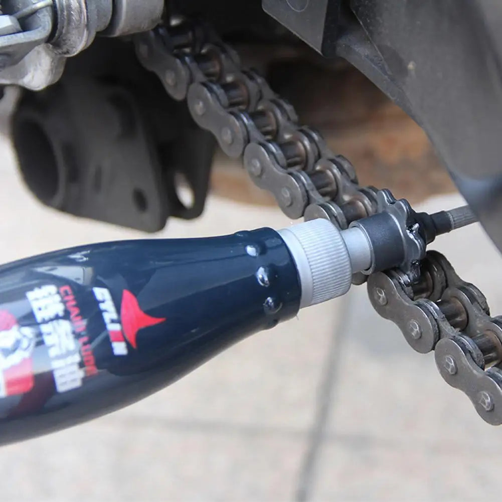 120ML Motorcycle Chain Oil Lubricating Oil Chain Wax F4U9 Noise Seal Prevention Oil Rust Vehicle Maintenance Lubricating Oil