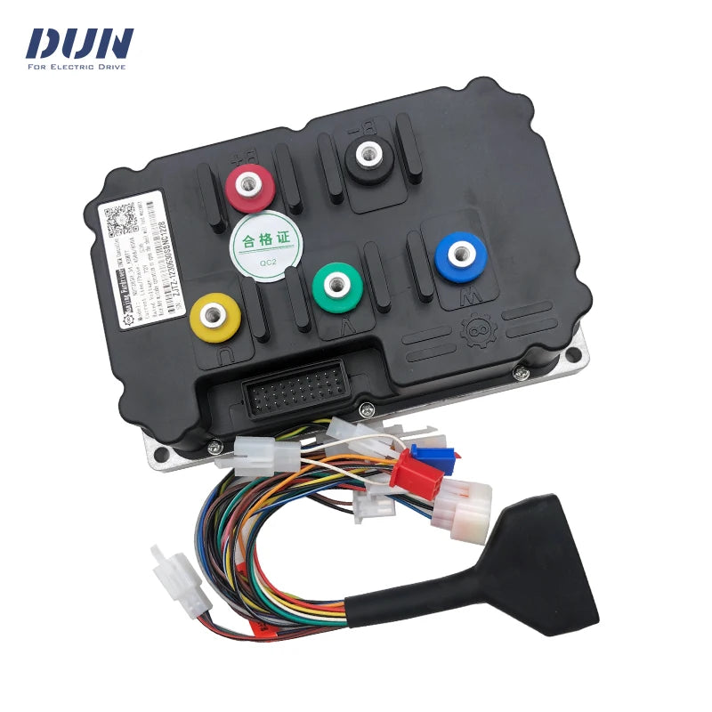 FarDriver ND72850 Phase 850A Sine Wave Far Driver 72850 Controller with DKD Display Throttle for 8000KW Electric Motorcycle ATV