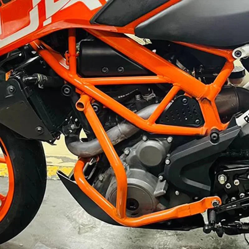 For Duke 390 Engine Guard Highway Crash Bars For KTM Duke390 2017-2023 Motorcycle Highway Engine Guard Fairing Protector