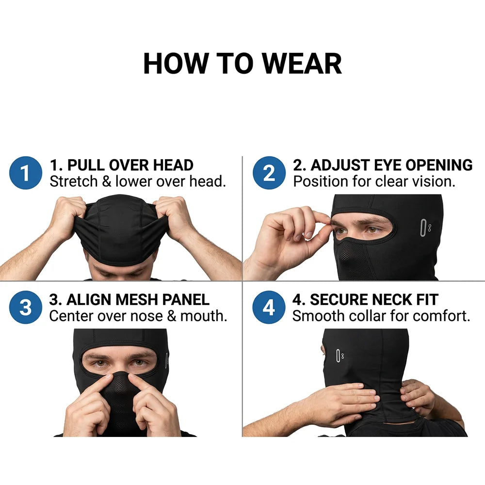For Avinton Collector Roadster Race Freestyle Motorcycle Balaclava Summer UV Protection Full Face Mask Breath Hole Winter Warm