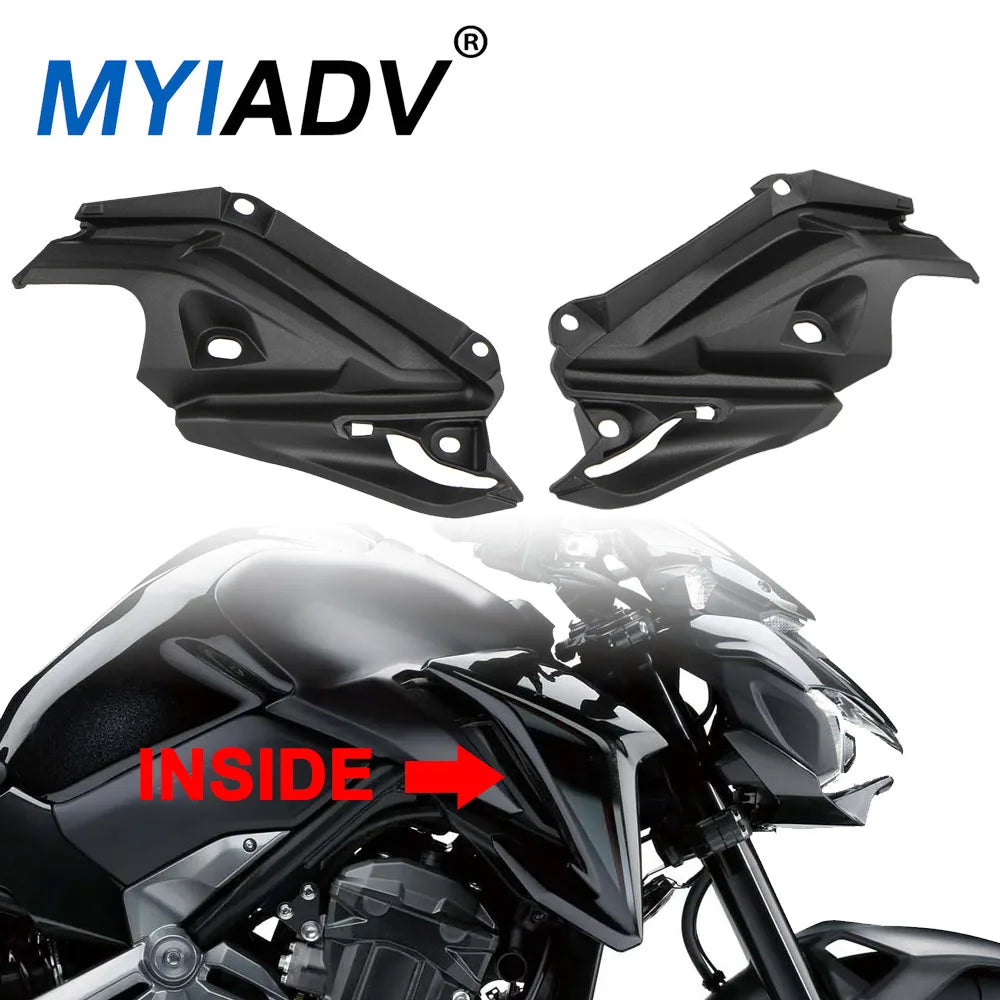 Inner Air Intake Side Fairing Panel Cover Bracket For Kawasaki Z900 Z 900 2017 2018 2019 Unpainted Motorcycle Accessories Kits
