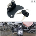 Motorcycle Helmet Lock With Key Anti-theft Protection Side Frame Mount Kit For Indian Scout Rogue Sixty Bobber Twenty 2015-2024
