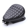 1 SET Motorcycle Retro Leather Solo Seat 3" Spring Bracket For Harley Custom Chopper Sportster Bobber Honda Yamaha Kawasaki