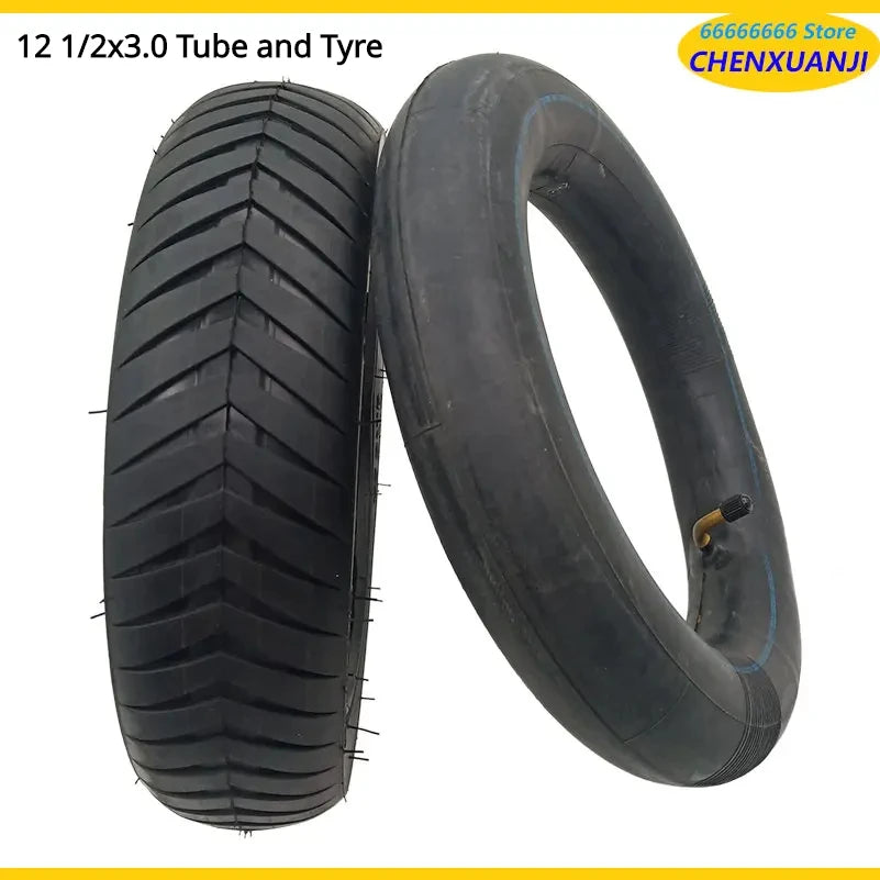 12 1/2x3.0 Tube Tire 12x3.0 Inch Inner Tube Outer Tyre for Folding E-Bike Mini Motorcycle Electric Scooter Wheels Parts