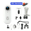 4K 1080P Mini Body Camera Helmet Handlebar Motorcycle Road Sport Cam Battery Body cam POV Vlog Sports Action Wifi H88 camera