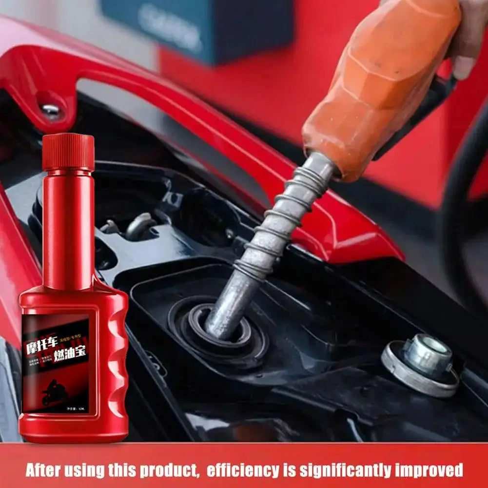60ml Motorcycle Fuel Additive Engine System Cleaning Reduces Carbon Build-Up Lubricates Energy Saver Engine Performance Enhancer