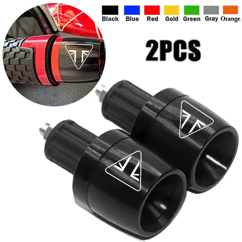 Handlebar Grips Ends Handle Bar Cap End Plug For TRIUMPH Scrambler Speed 400 Twin 900 Street Triple 765 Trident 660 Tiger 900