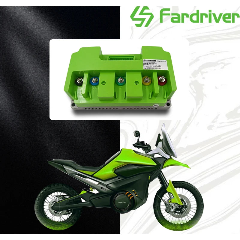 1000W-3000W 72V Electric Moped Motorcycle Controller Fardriver ND72200 ND72260 ND72300(S12) E-Scooter FOC Sinewave Controller