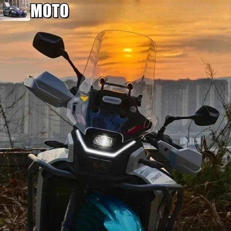 For CF MOTO 450MT Windshield 450 MT Accessories Motorcycle Front Windscreen for CFmoto MT450 Windshield MT 450 2024 Parts