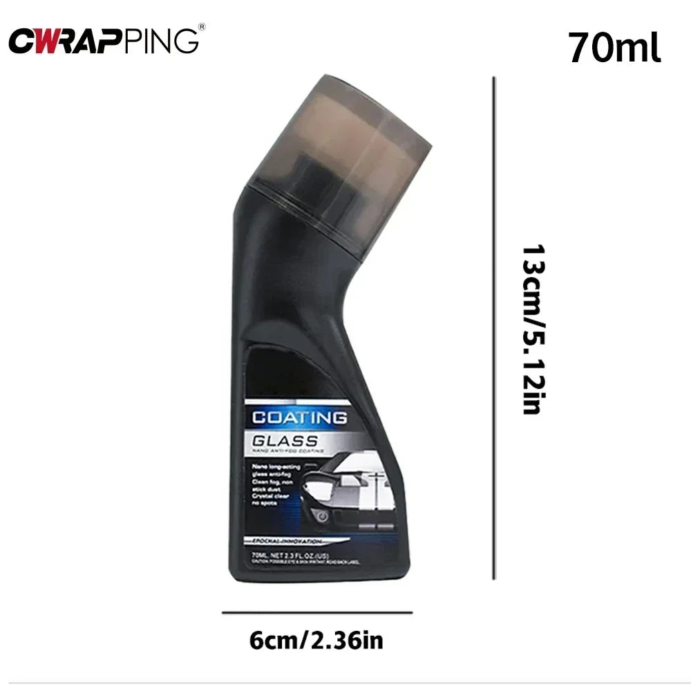 Motorcycle Anti-fog Spray Cleaning Helmet Vision Clear Spray Car Windows Screens Mirror Windshield Defogging Cleaner Accessories