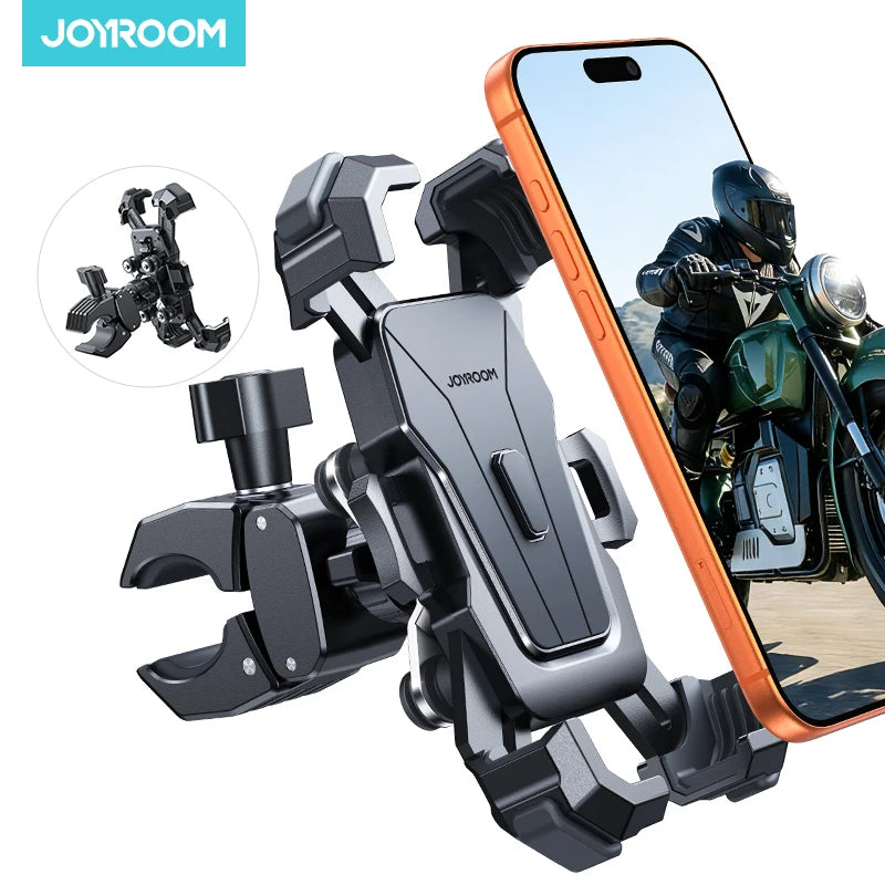 Joyroom Mobile Support for the Car Phone Holder Universal Mobile Phone Stand Motorcycle Mountain Bike Road Bike 360° Rotatable