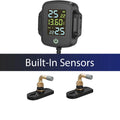High-Precision Sensor Motorcycle Tire Pressure Monitor Built-in External Locomotive Tire Pressure and Temperature Monitor