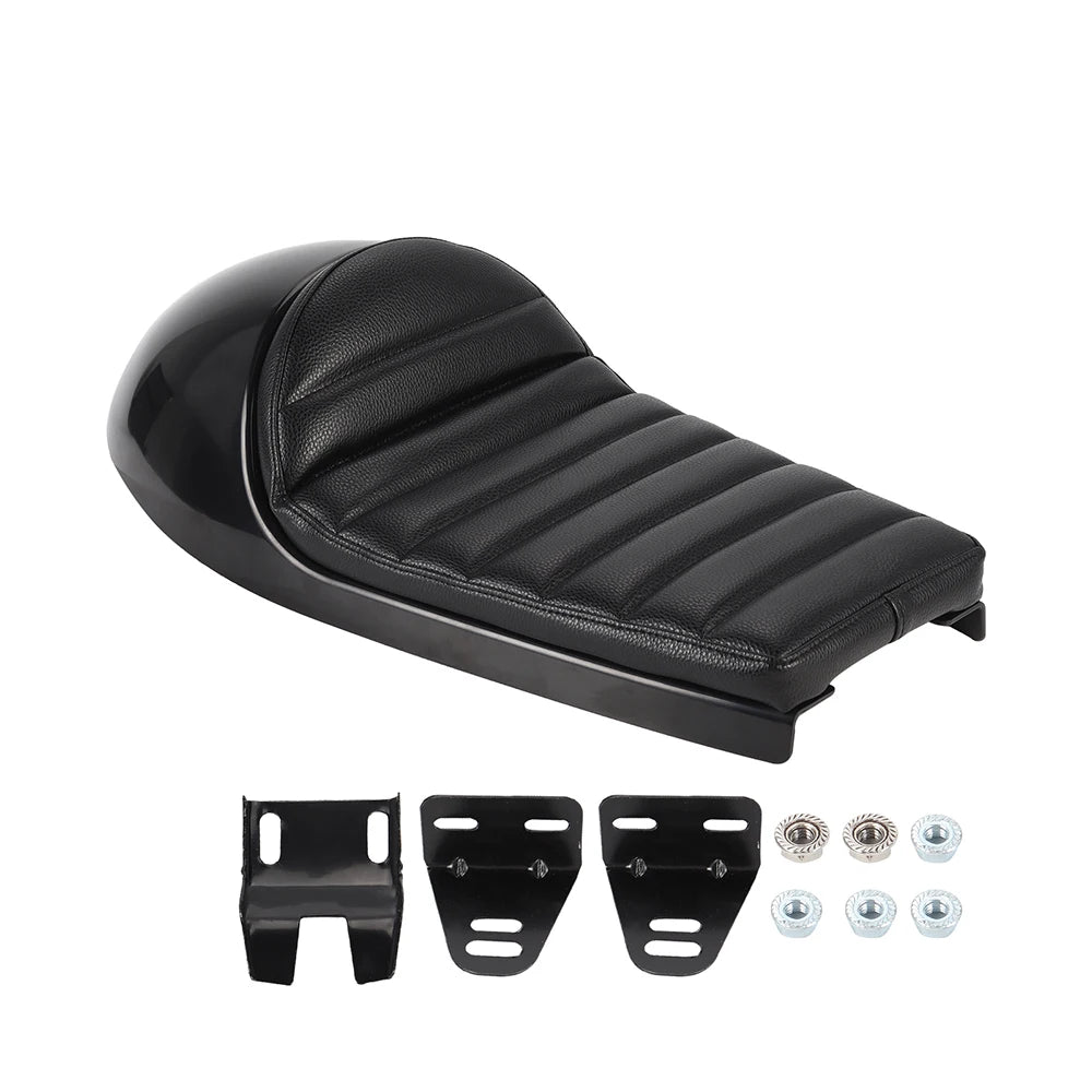 Retro Cafe Racer Seat Pan Base Vintage Saddle Scrambler Cushion Vintage Motorcycle Seats for BMW Triumph Bonneville Honda