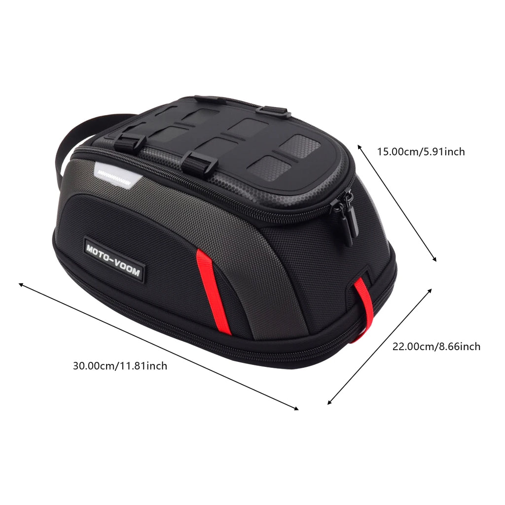 For R1200GS ADV R1250GS R 1250 GS F850GS F 750GS Magnetic Motorcycle Tank Bag Portable Card Phone Tool Bag Universal Black