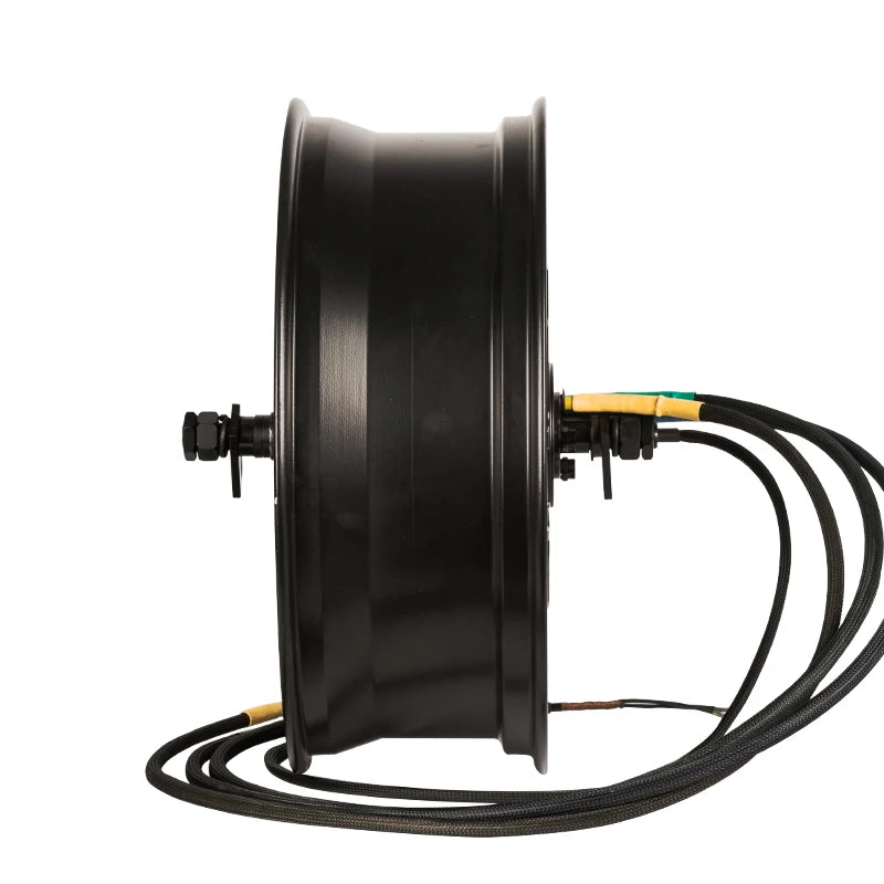 130KMH YMMOTOR 17*6.0inch Rated 8KW WP Brushless DC Racing Version Electric Motor For E-Motorcycle