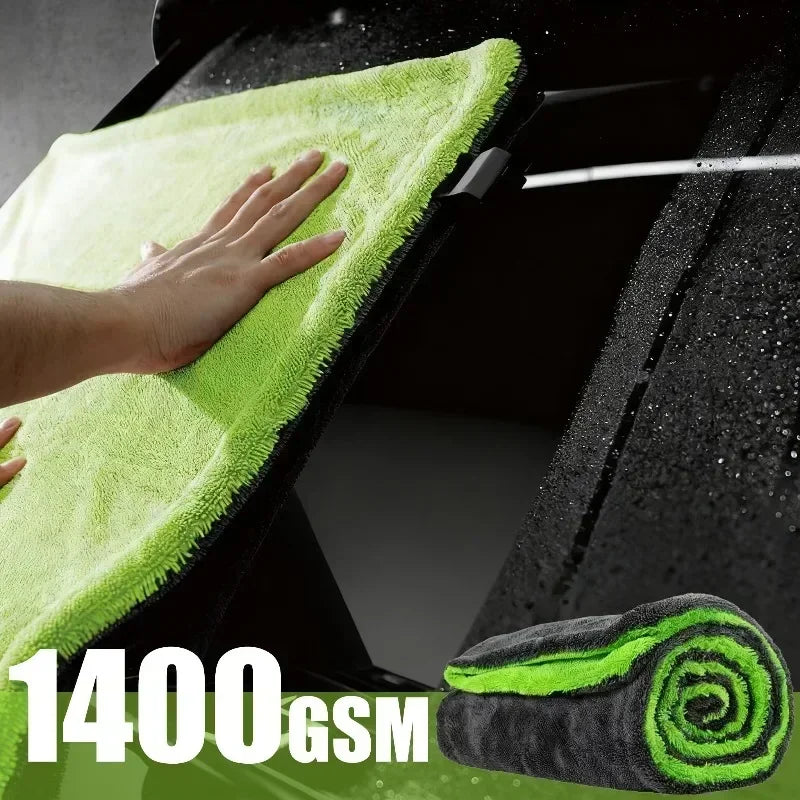 Microfiber Car Wash Towel Large Car Quick Drying Cloth Super Absorbent Car Window Cleaning Car Detailing Rags