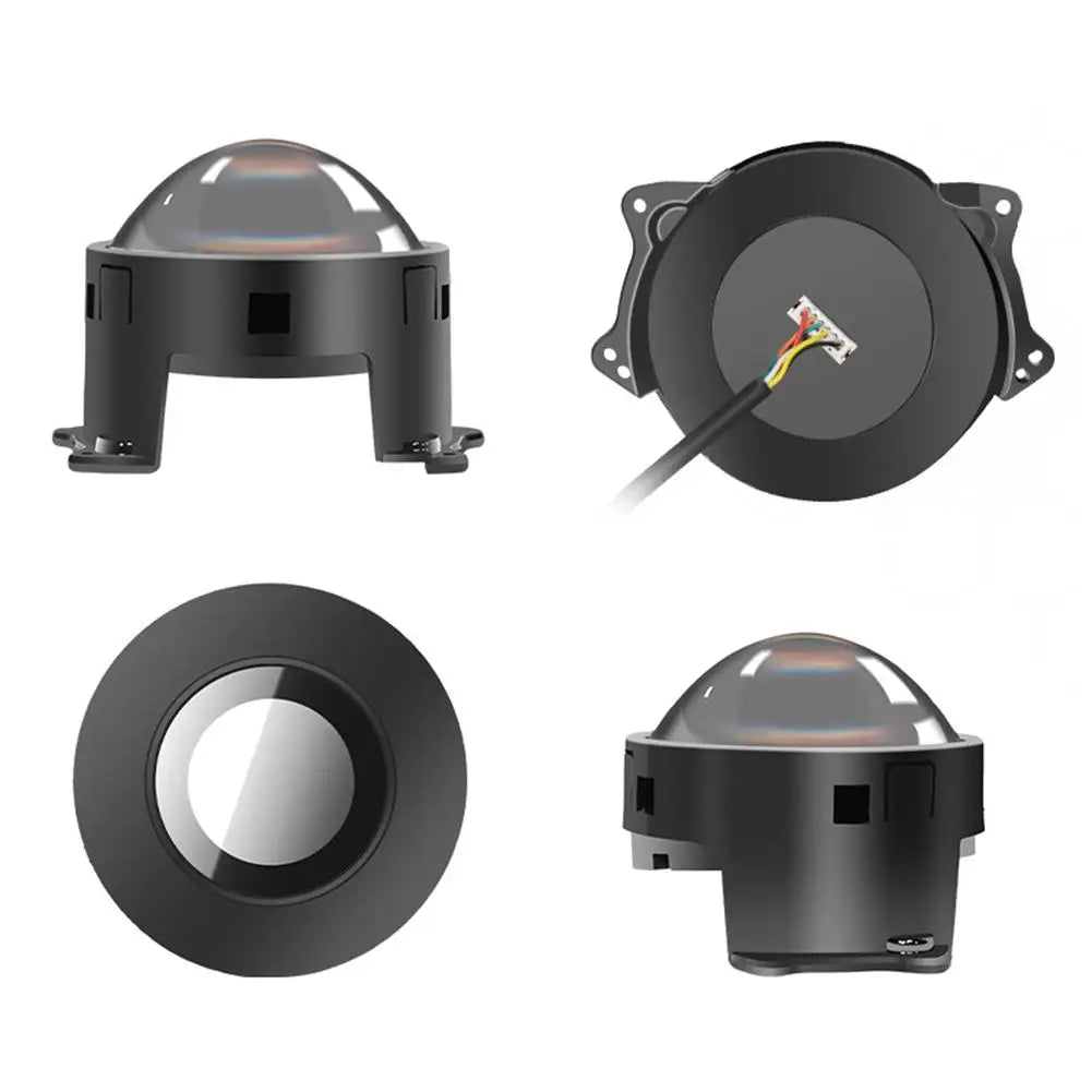 LED Dynamic Devil Eyes Style Car Lights 1.5W Lens Headlight Auto Decoration For Motorcycle/Car/SUV/Off-Road Eye Light Accessorie