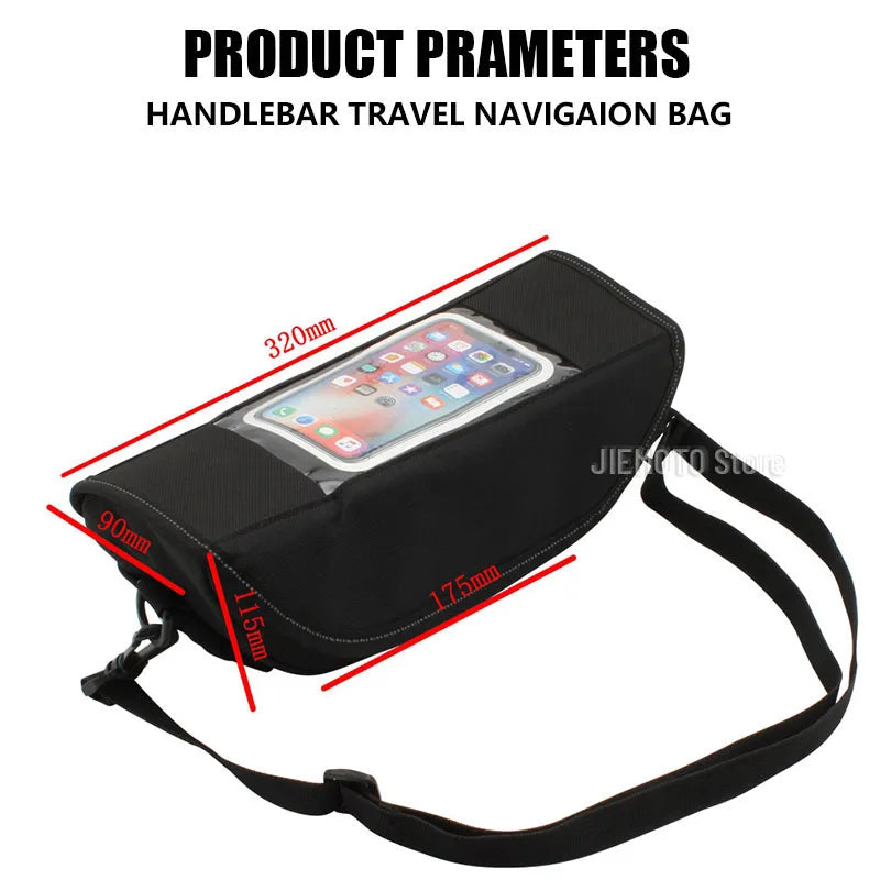 For Bmw R1200gs R1250gs Adv Adventure R 1200 1250 GS F750GS F800GS F850GS Handlebar Bag Navigation Motorcycle Accessories