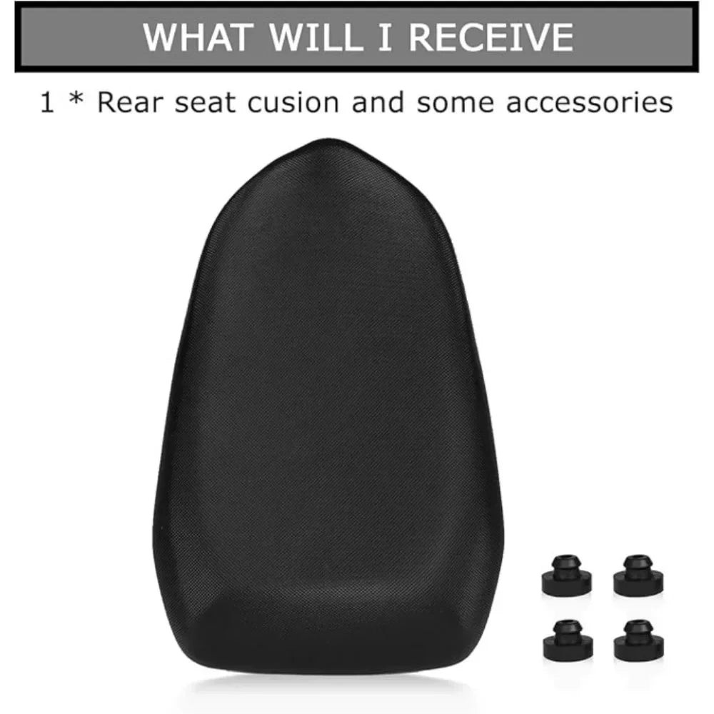 Motorcycle Rear Passenger Cushion Saddle Seat Rear Pillion Passenger Seat  for BMW S1000RR 2019 2020 2021 2022 2023 2024