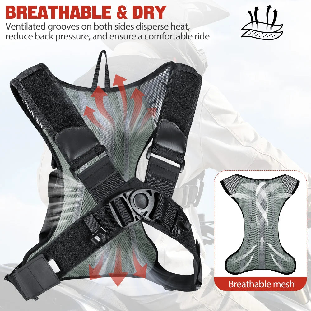 NEWBOLER 8L Motorcycle Cycling Hydration Pack MTB Off Road Motocross Water Backpack Sport Mountain Bike Water Bag