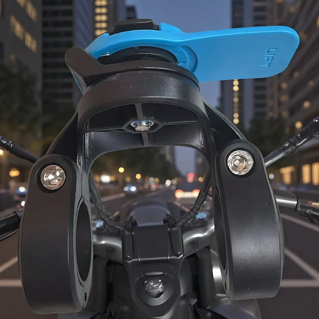 Motorcycle Phone Mount Anti-Vibration Dampener Heavy Duty Secure Grip Phone Holder for Adventure Bike Dirt Bike Harley Offroad
