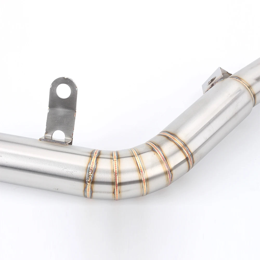For Suzuki GSXR 600 2011-2019 GSXR 750 2011-2019 L1-L9 GSXR 750 GSX R 600 L1-L9 2011-2019 Escape Motorcycle Exhaust Middle Link Pipe Slip-On