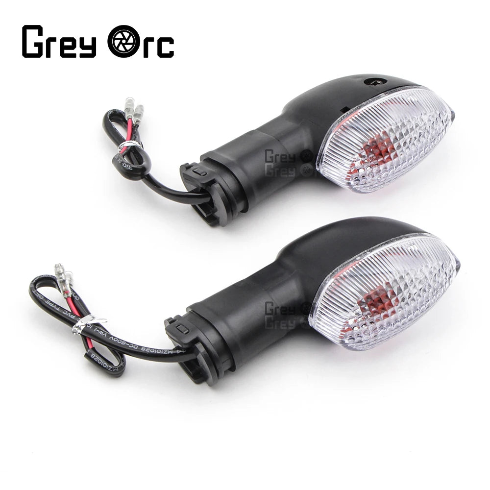 1 Pair Of Motorcycle Turn Signal Indicator Lights For Yamaha YZF R1 R3 R6 R15 R125 MT 07 MT 09 FZ1 FZ6 FZ8 Applicable Models