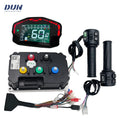 FarDriver ND72850 Phase 850A Sine Wave Far Driver 72850 Controller with DKD Display Throttle for 8000KW Electric Motorcycle ATV