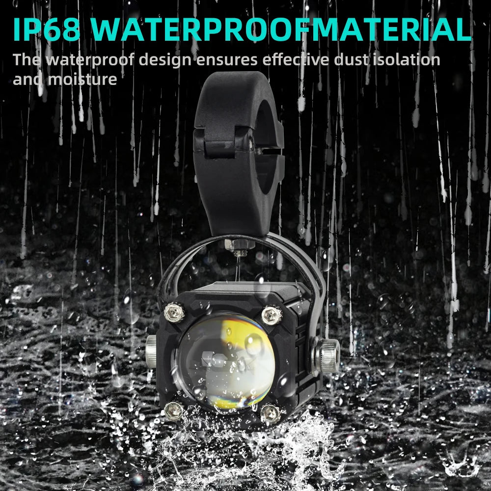 Motorcycle light Motorbike Off-road Front Auxiliary Super Bright Driving Led Light Headlight For BMW R 1200GS R1250GS