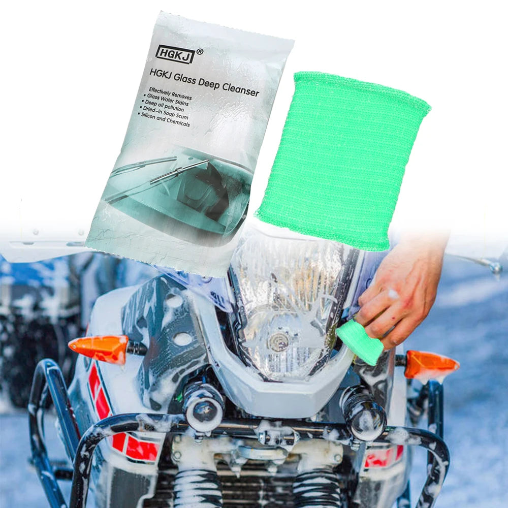 Motorcycle Care Sponge Brush Foam Washer Car Windshield Polishing Glass Cleaning Cleaner Repair Tools Dirt Pit Bike Accessories