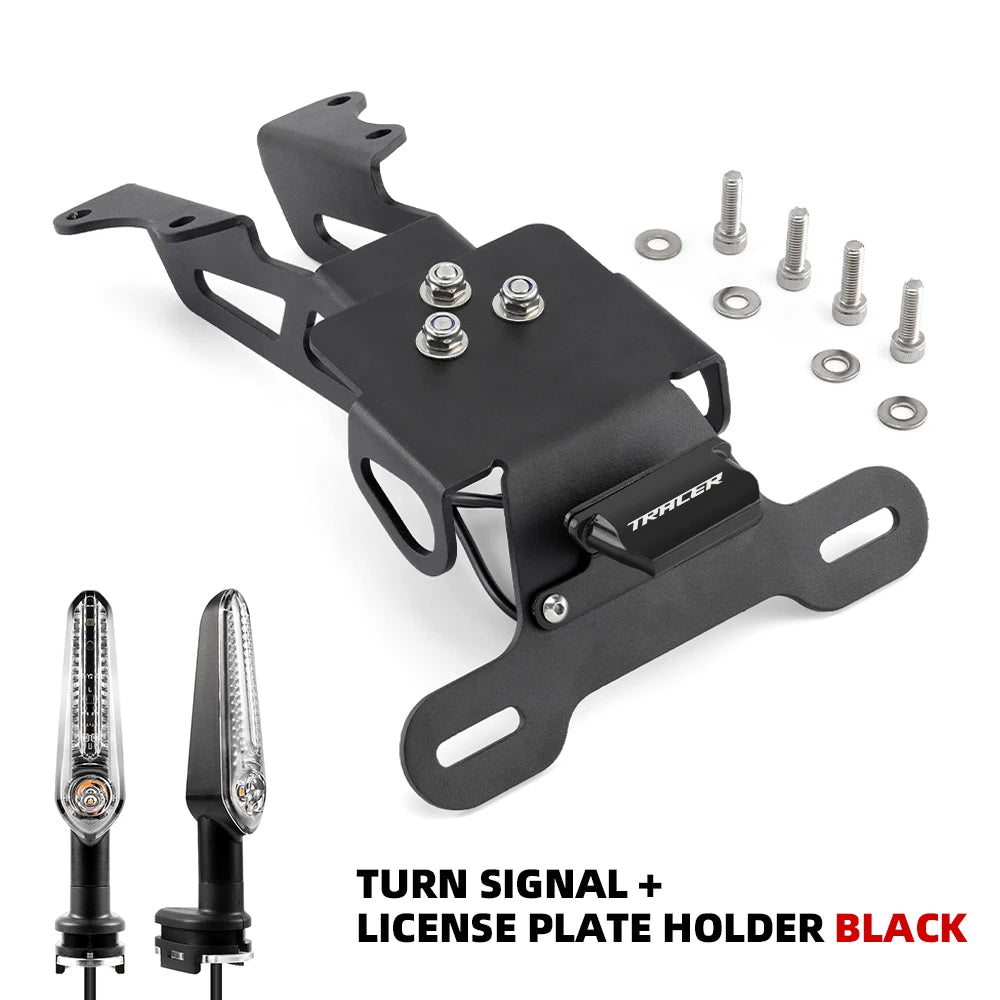 License Plate Holder For YAMAHA MT09 Tracer 900/9/GT 9GT MT07 Tracer 700 7 FJ09 Motorcycle Tail Tidy Fender Eliminator LED Light