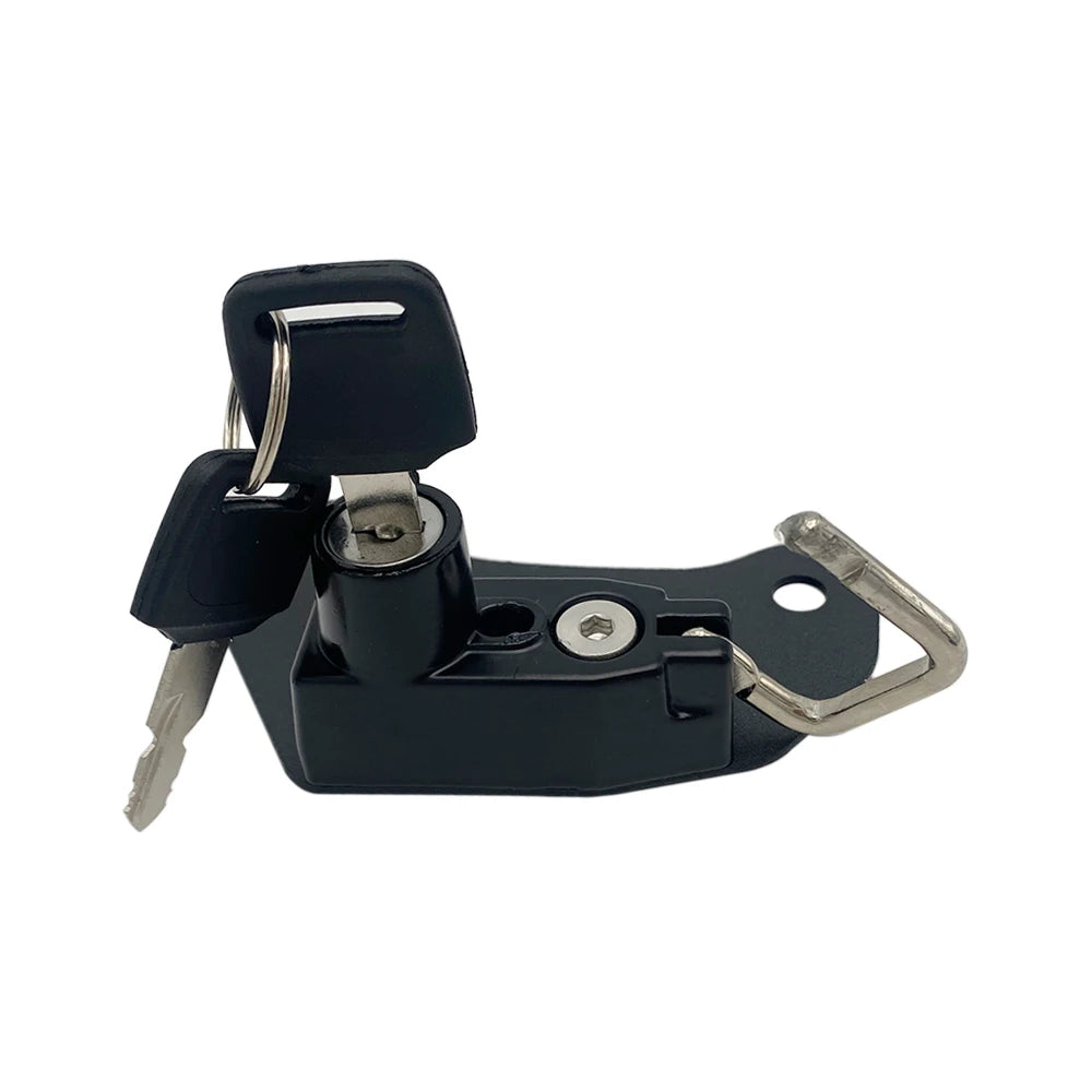 Motorcycle Helmet Lock With Key Anti-theft Protection Side Frame Mount Kit For Indian Scout Rogue Sixty Bobber Twenty 2015-2024