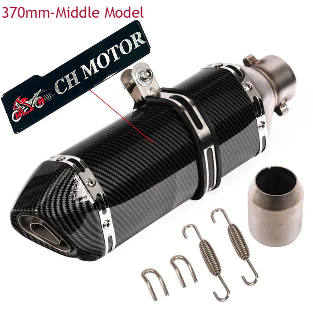high performance universal51mm Escapes Para Motos Motorcycle Exhaust System Muffler with Db Killer slip-on