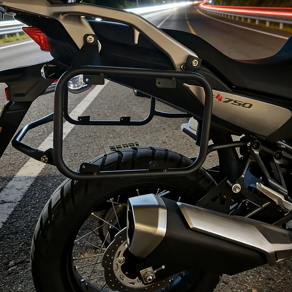 For HONDA XL750 TRANSALP 750 2023-2024 Motorcycle Accessories Saddlebag Side Toolbox Brackets Top Case Luggage Panniers Rack