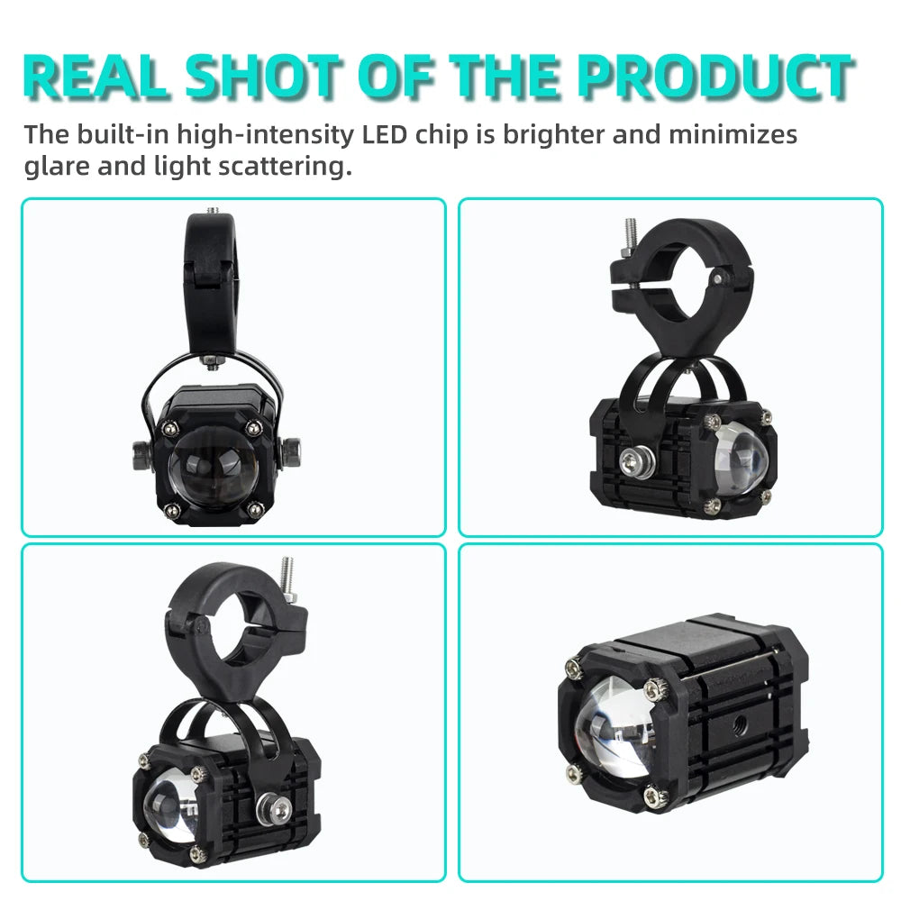 Motorcycle light Motorbike Off-road Front Auxiliary Super Bright Driving Led Light Headlight For BMW R 1200GS R1250GS